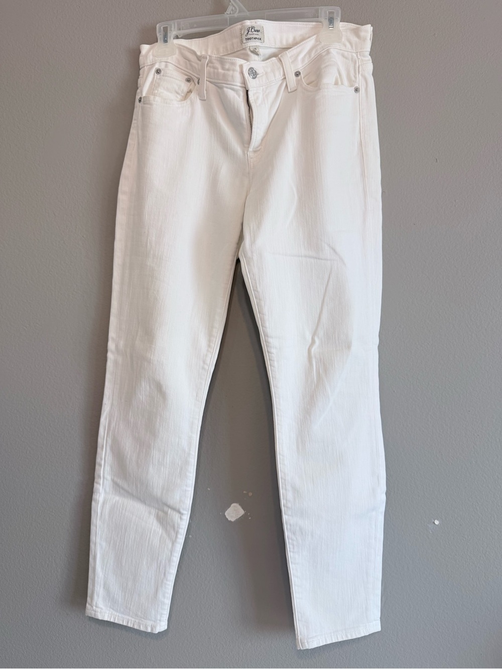 J. Crew White Skinny Jeans